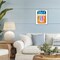 Stupell Industries Blue & Orange Canned Sardines Framed Giclee, design by Lil' Rue